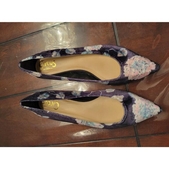 Sam Edelman Circus Women's Ryane Velvet Ballet Flat Size 10 - Picture 1 of 2